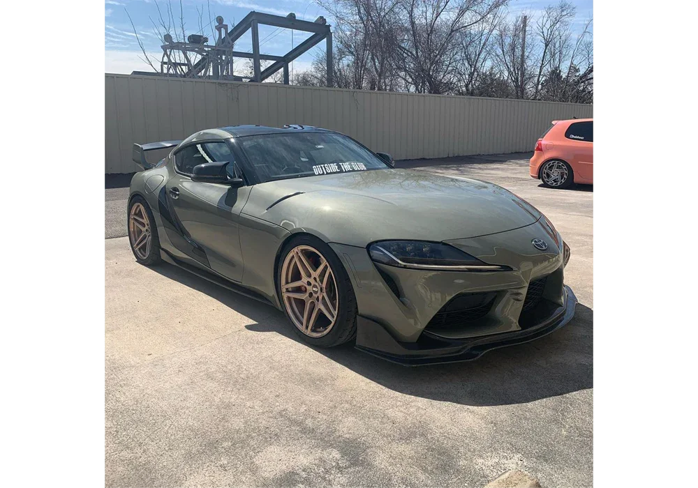 NISSAN MAGMA RED Z35 Paint Kit DIY: Toyota Supra A90 Build | The