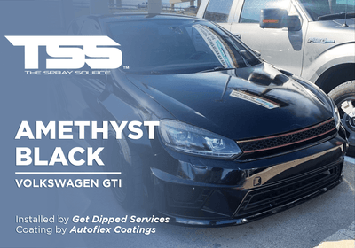 AMETHYST BLACK | AUTOFLEX COATINGS | VOLKSWAGEN GTI
