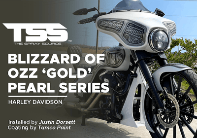 BLIZZARD OF OZZ ‘GOLD’ PEARL SERIES | TAMCO PAINT | HARLEY DAVIDSON