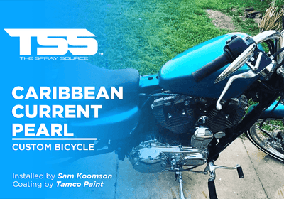 CARIBBEAN CURRENT PEARL | TAMCO PAINT | CUSTOM BICYCLE