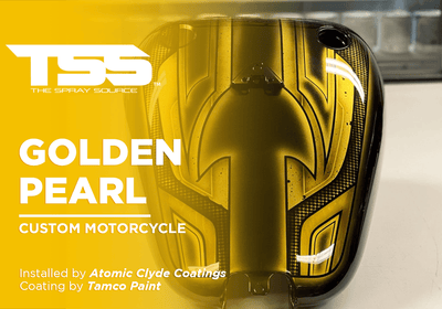 GOLDEN PEARL | TAMCO PAINT | CUSTOM MOTORCYCLE