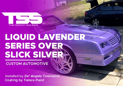 LIQUID LAVENDER SERIES OVER SLICK SILVER | TAMCO PAINT | CUSTOM AUTOMOTIVE
