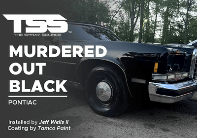 MURDERED OUT BLACK | TAMCO PAINT | PONTIAC