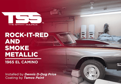 ROCK-IT-RED AND SMOKE METALLIC | TAMCO PAINT | 1965 EL CAMINO