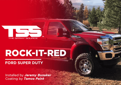 ROCK-IT-RED | TAMCO PAINT | FORD SUPER DUTY