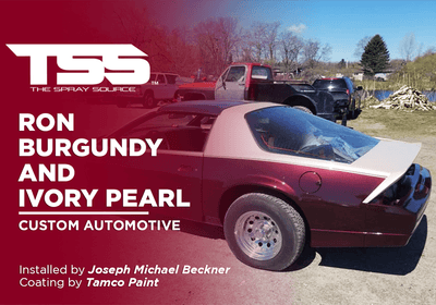 RON BURGUNDY AND IVORY PEARL | TAMCO PAINT | CUSTOM AUTOMOTIVE