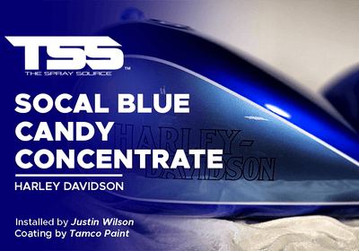 SOCAL BLUE CANDY CONCENTRATE  | TAMCO PAINT | HARLEY DAVIDSON