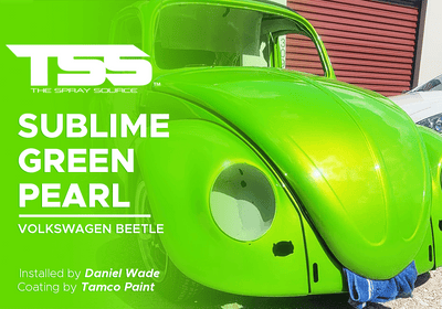 SUBLIME GREEN PEARL | TAMCO PAINT | VOLKSWAGEN BEETLE