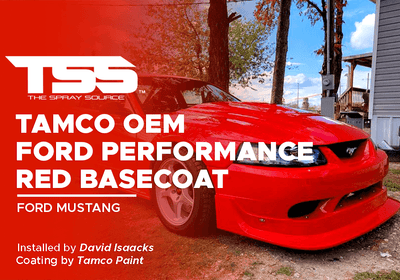 TAMCO OEM FORD PERFORMANCE RED BASECOAT | TAMCO PAINT | FORD MUSTANG