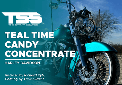 TEAL TIME CANDY CONCENTRATE | TAMCO PAINT | HARLEY DAVIDSON