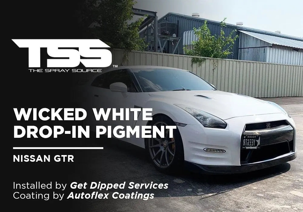 WICKED WHITE DROP-IN PIGMENT | AUTOFLEX COATINGS | NISSAN GTR - The Spray Source