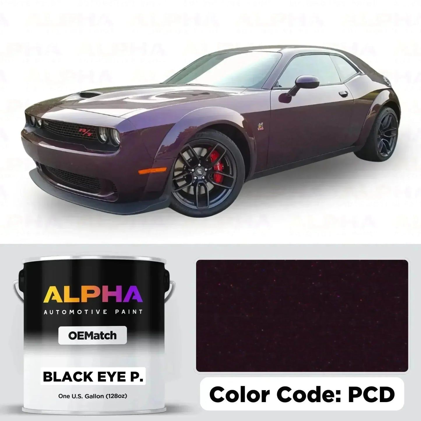 Dodge Hellraisin Pearl PCD | OEMatch Basecoat