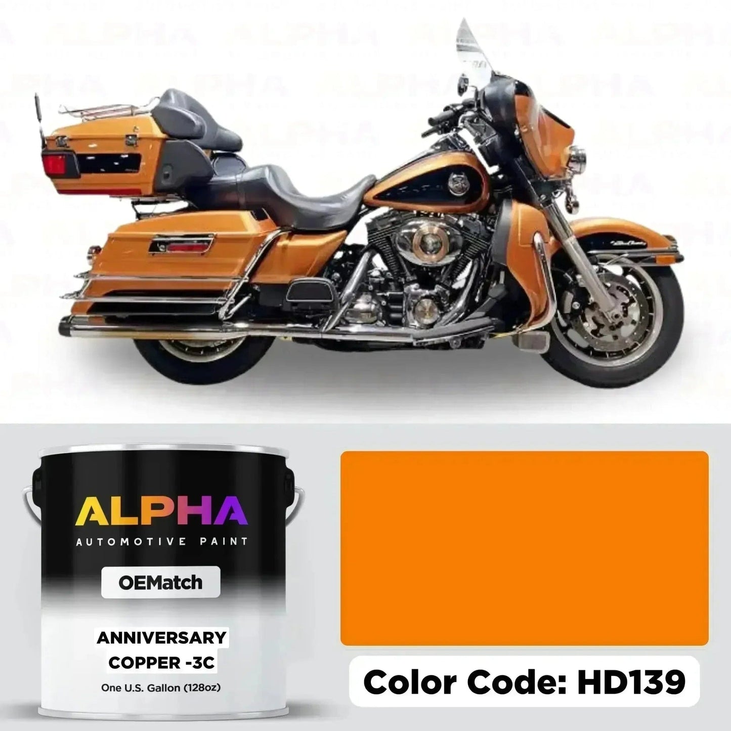 Harley-Davidson Anniversary Copper -3C HD139 | OEMatch Basecoat
