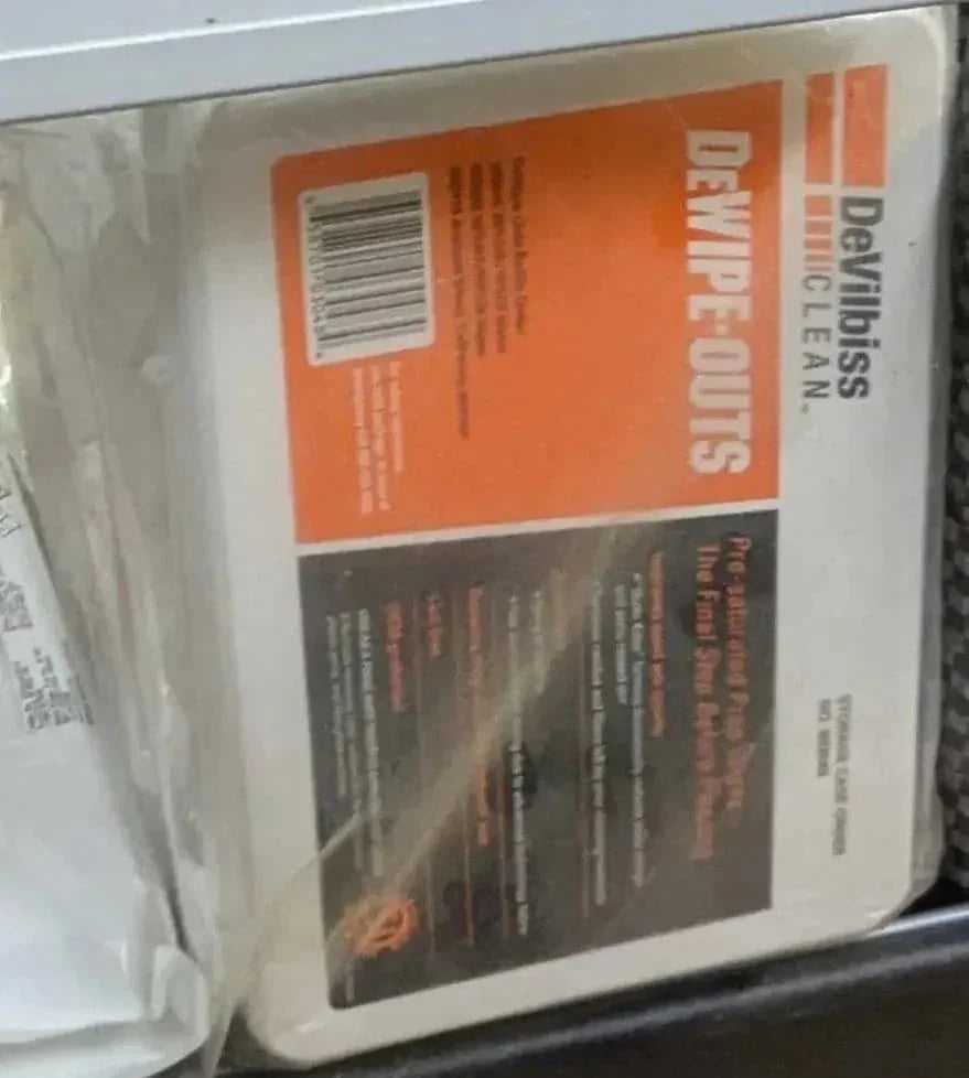 DeVilbiss 'DeWipe-Outs' Storage Case - Clearance by The Spray Source - The Spray Source
