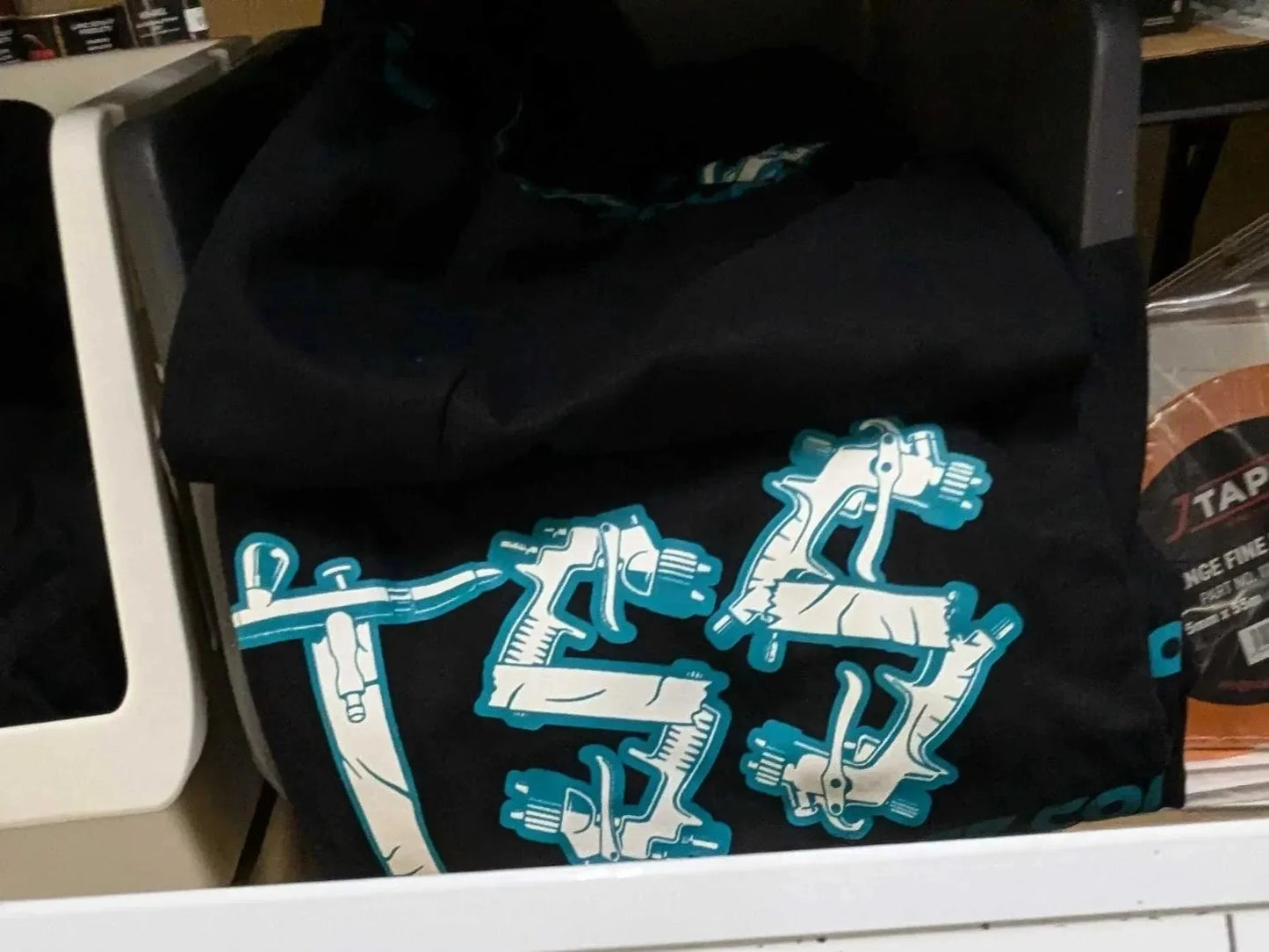 Spray Equipment TSS Logo - Black T-Shirt (Medium) - Clearance by The Spray Source - The Spray Source
