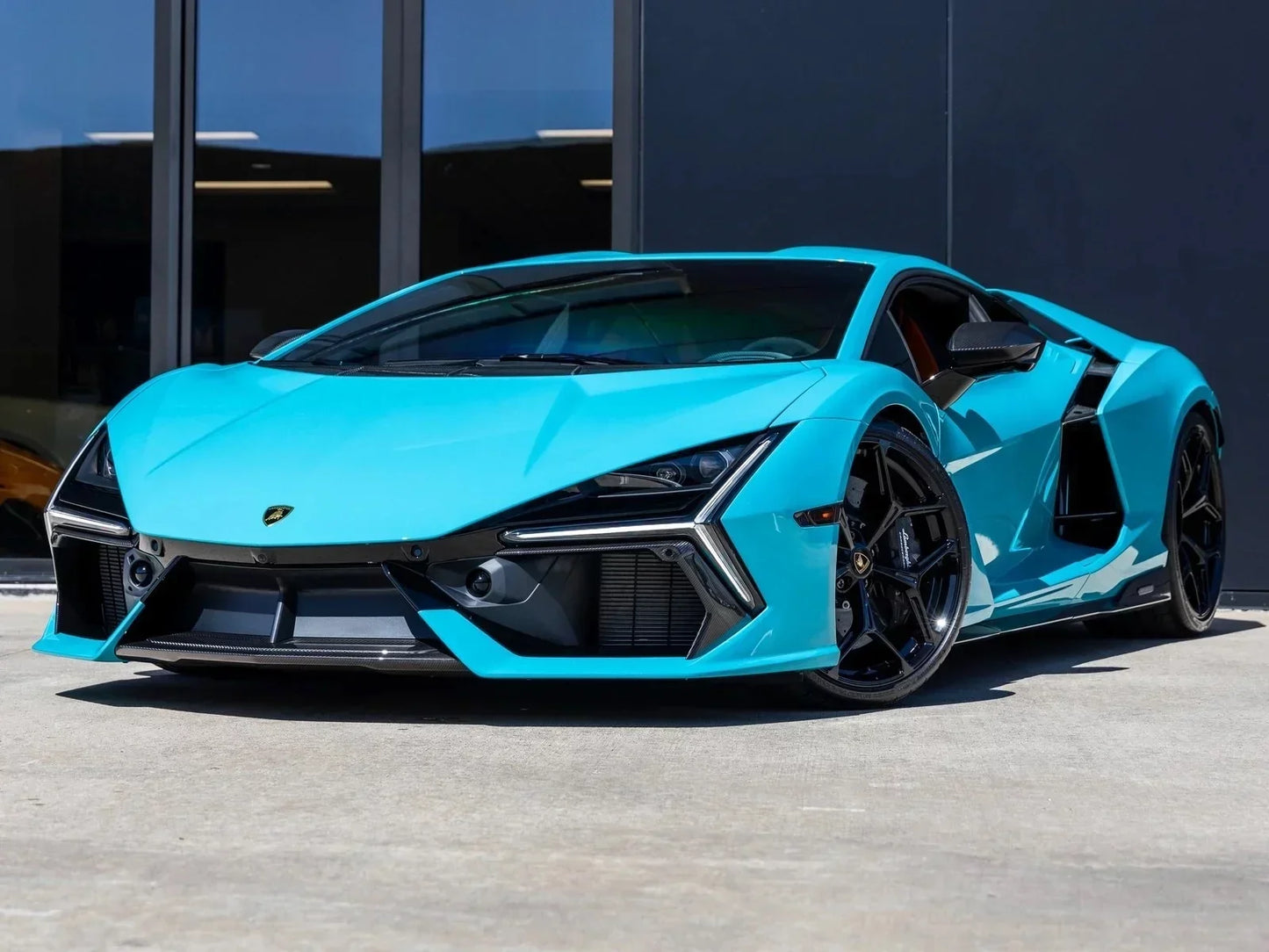 Lamborghini Blu Glauco 0123 | OEMatch Basecoat