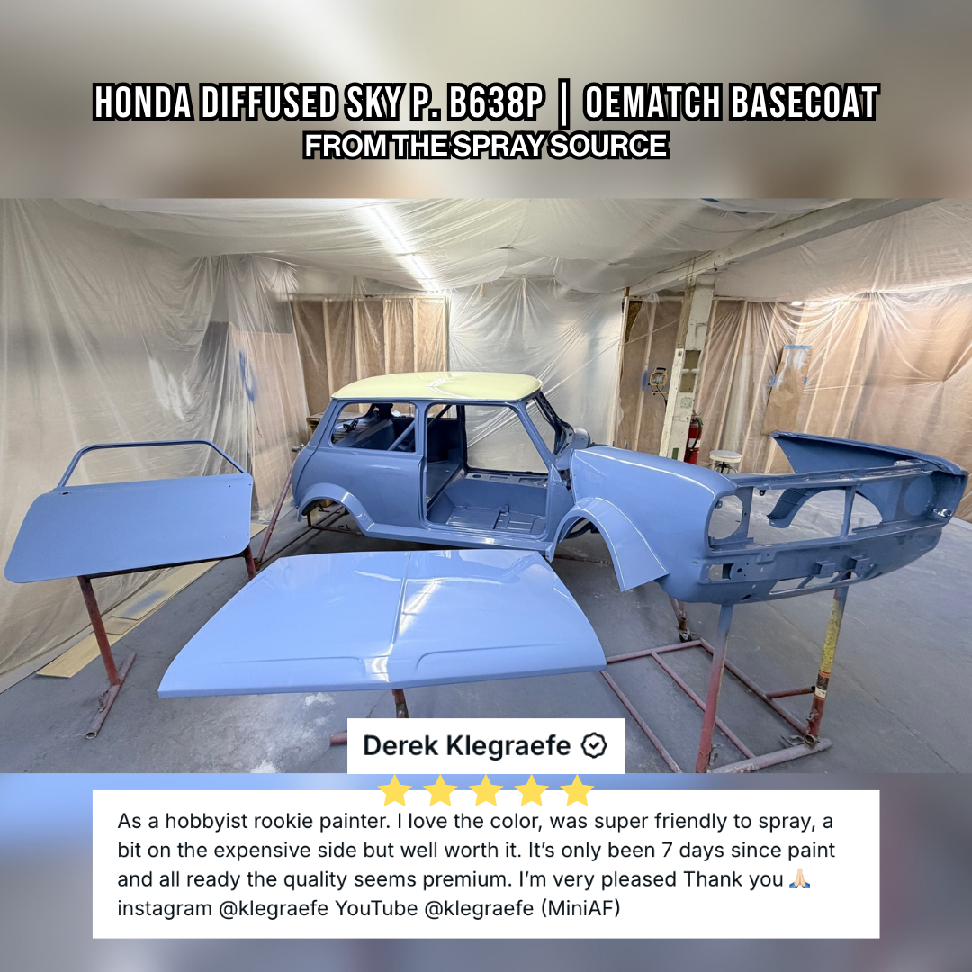 HONDA DIFFUSED SKY P. B638P | OEMatch Automotive Vehicle Paint Kit