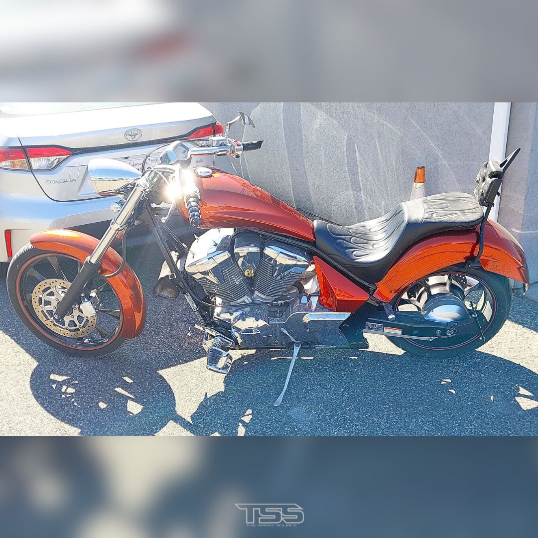 Crimson Copper Motorcycle Paint Kit