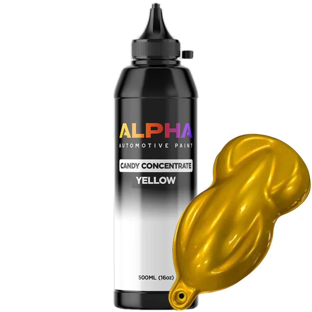 Yellow Candy Concentrate | Alpha Automotive Paint