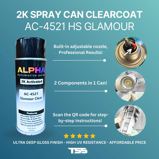 2k HS Spray Can Clearcoat