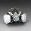 3M LG Disposable Half Mask Organic Vapor/P95 - Large Size