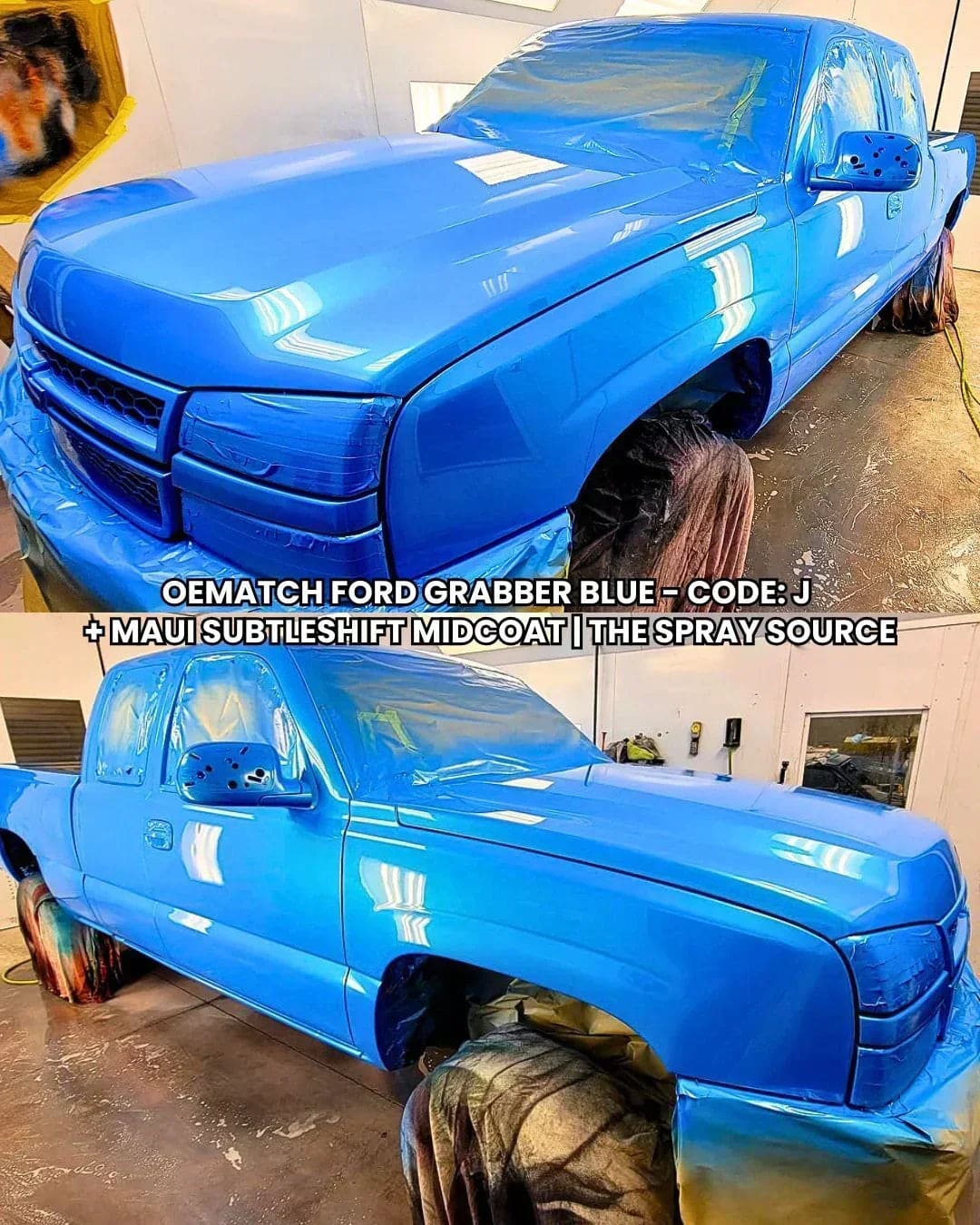 Ford Grabber Blue J | OEMatch Spray Can