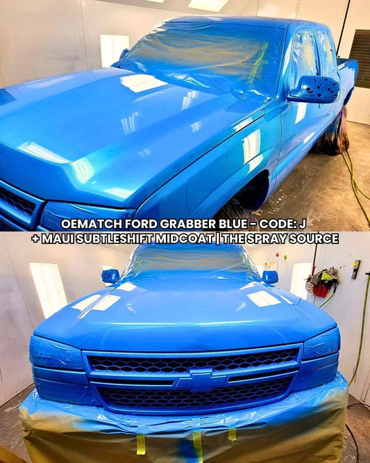 FORD GRABBER BLUE M. 1DQEWHA | OEMatch Basecoat
