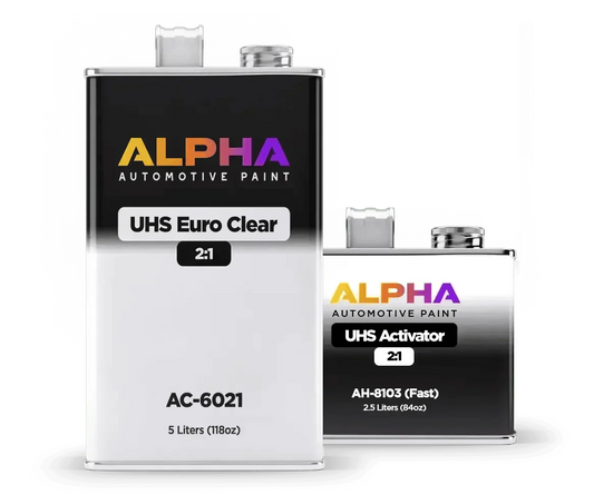 UHS Euro Clearcoat AC-6021 Kit | Alpha Automotive Paint - The Spray Source