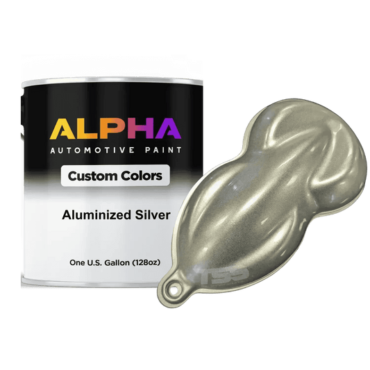 Aluminized Silver Paint Basecoat Midcoat
