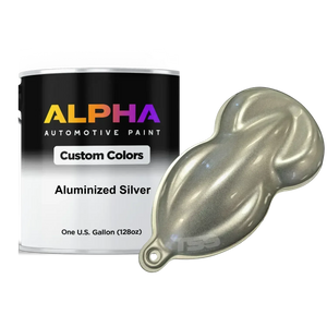 Aluminized Silver Paint Basecoat Midcoat