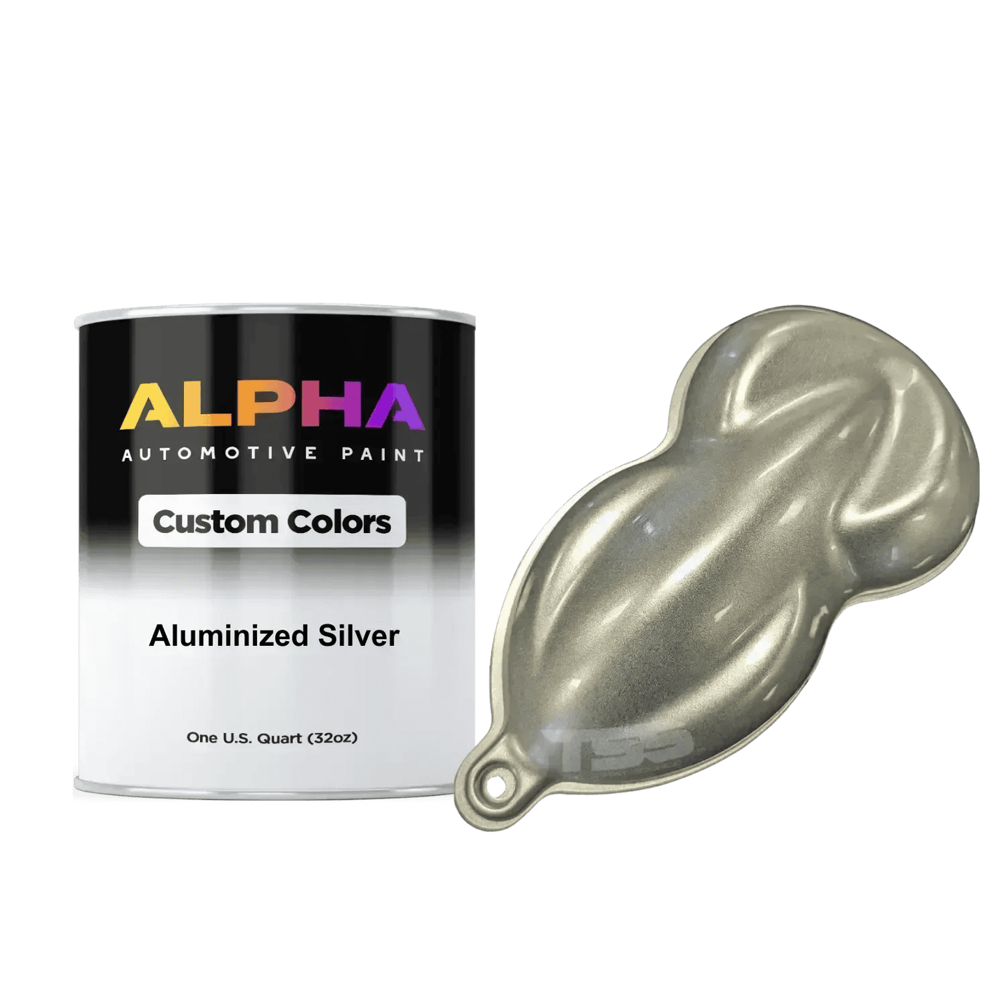 Aluminized Silver Paint Basecoat Midcoat