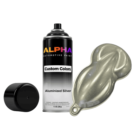 Aluminized Silver Spray Can