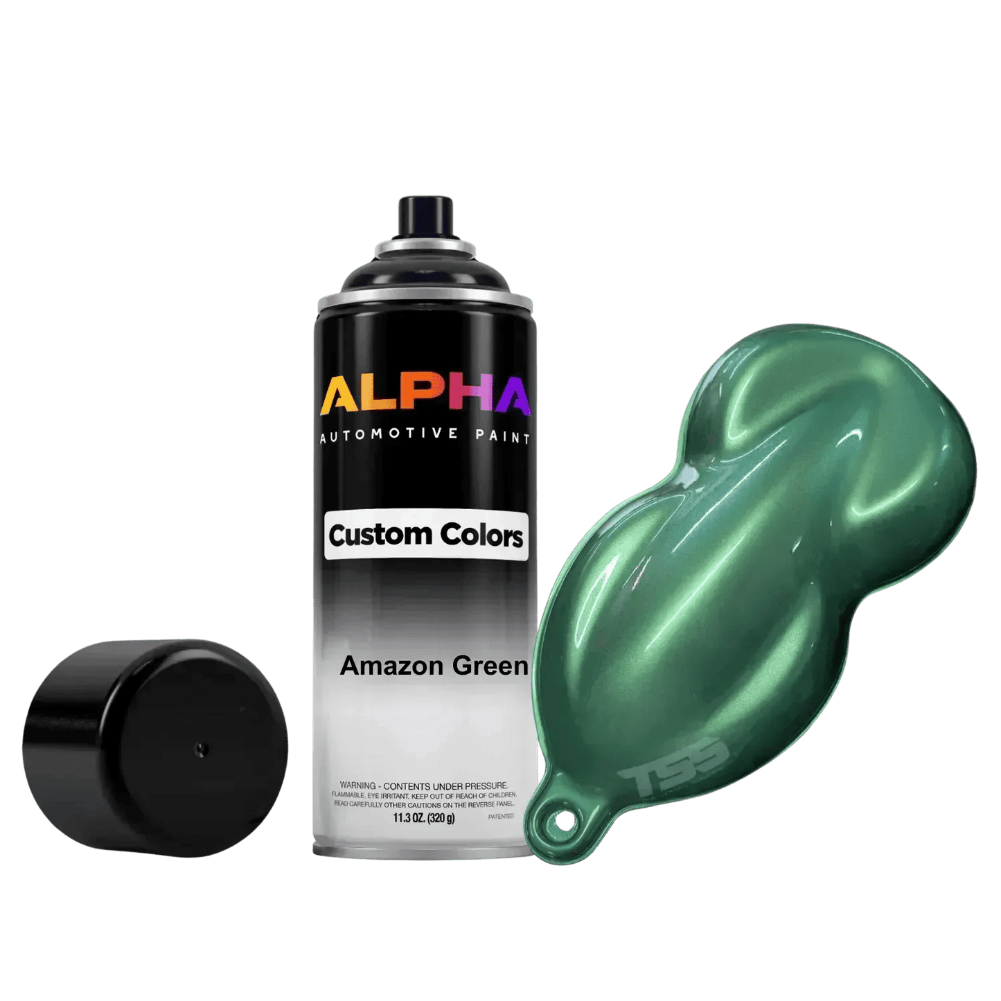 Amazon Green Spray Can Midcoat
