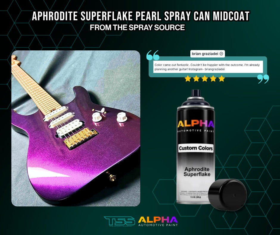 Aphrodite SuperFlake Paint Basecoat Midcoat