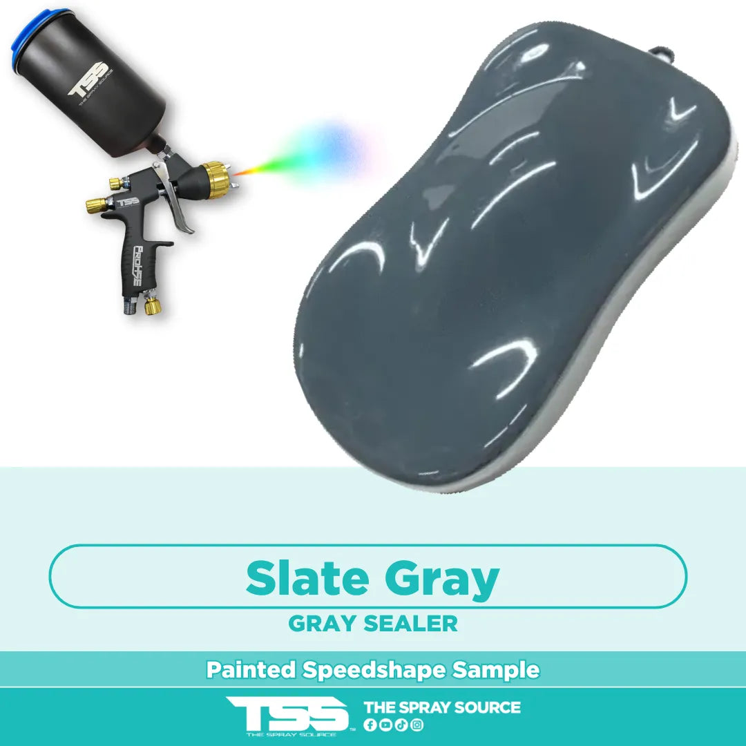 Slate Gray Painted Sample (Grey Ground Coat) paint sample