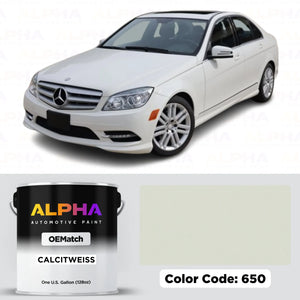 MERCEDES CALCITWEISS 650 | OEMatch Basecoat