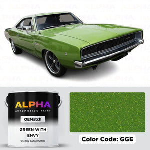 CHRYSLER USA GREEN WITH ENVY P. GGE | OEMatch Basecoat