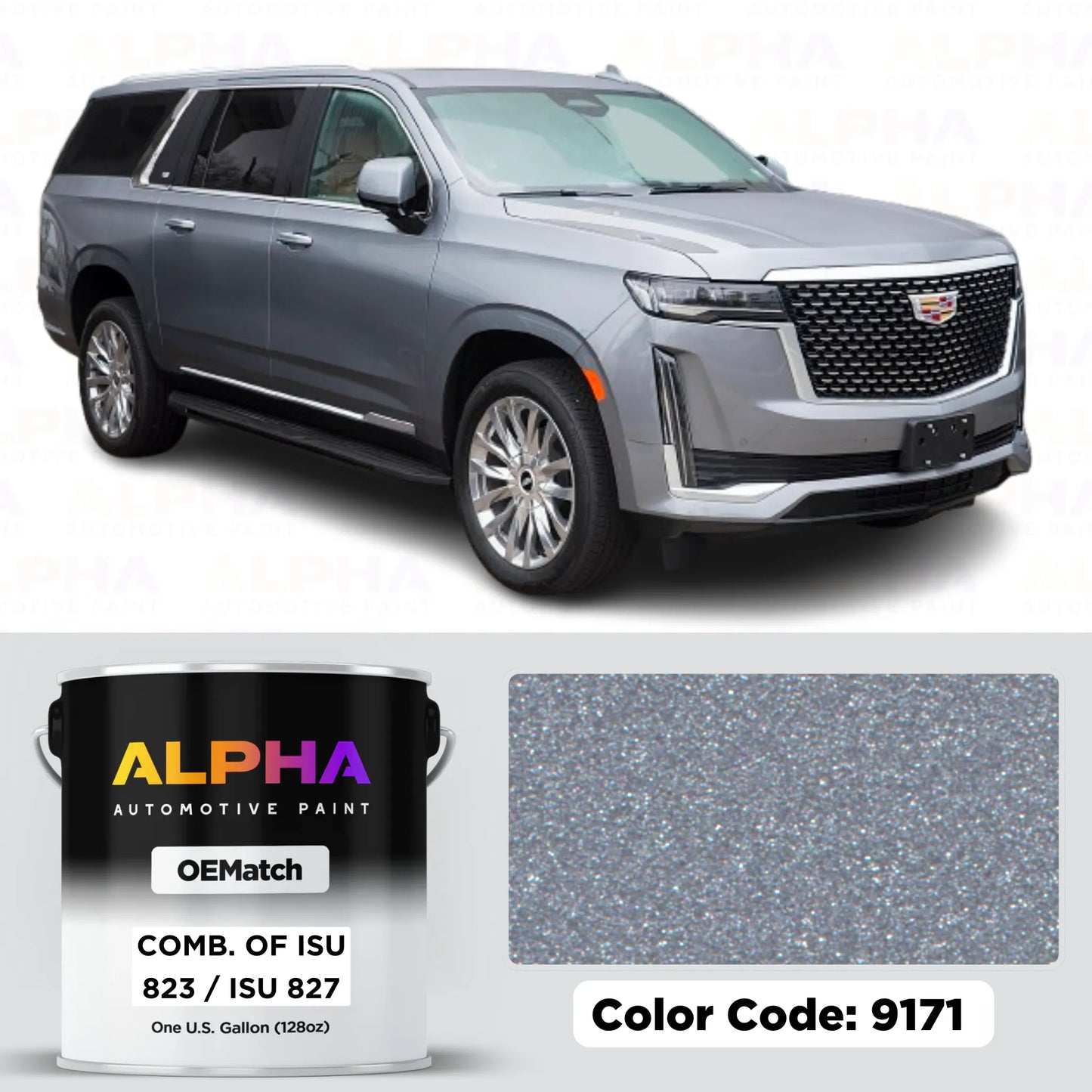 GEN. MOTORS HOLDEN (AUS) COMB. OF ISU 823 / ISU 827 9171 / 823 | OEMatch Basecoat