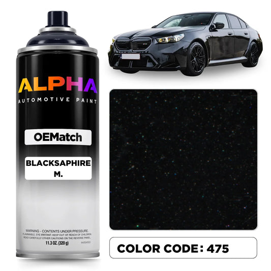 BMW Black Sapphire Metallic 475 | OEMatch Spray Can
