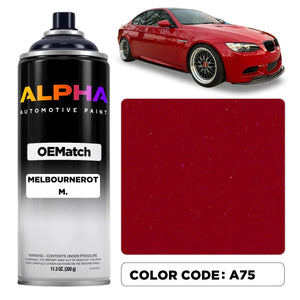 BMW Melbourne Red Metallic A75 | OEMatch Spray Can