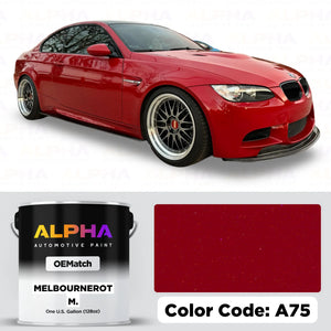 BMW Melbourne Red Metallic A75 | OEMatch Basecoat