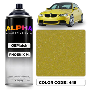 BMW Phoenix Yellow 445 | OEMatch Spray Can