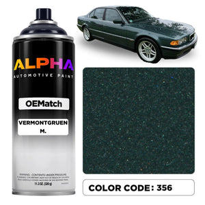 BMW Vermont Green Metallic 356 | OEMatch Spray Can