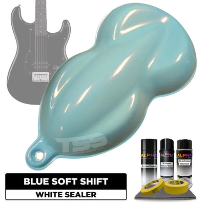 Blue Soft Shift Guitar Paint Kit