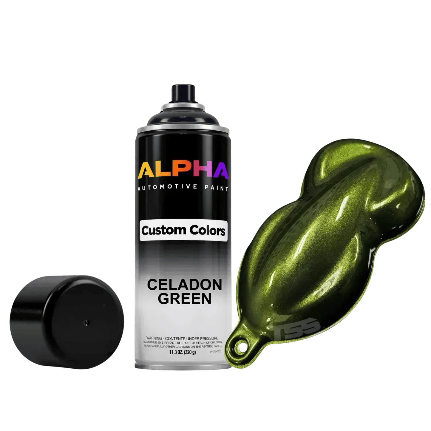 Celadon Green Spray Can