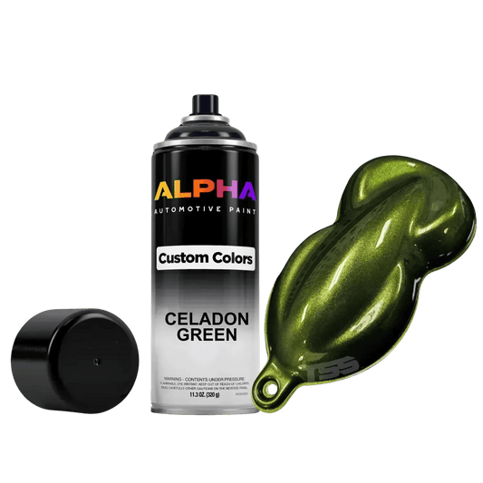 Celadon Green Spray Can