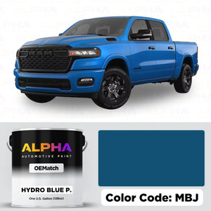 Chrysler Hydro Blue Pearl MBJ | OEMatch Basecoat