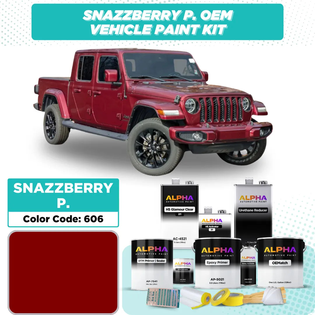 Chrysler / Jeep Snazzberry Pearl 606 | OEMatch Vehicle Paint Kit