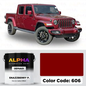 Chrysler / Jeep Snazzberry Pearl 606 | OEMatch Basecoat