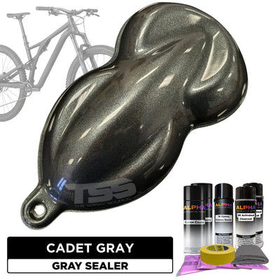 Cadet Gray Bike Paint Kit